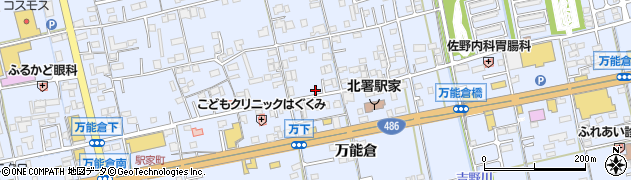 広島県福山市駅家町万能倉806周辺の地図