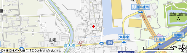 大阪府堺市美原区太井291周辺の地図