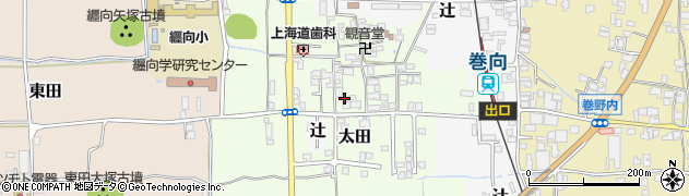 奈良県桜井市太田158周辺の地図