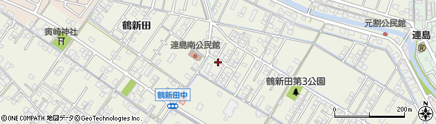 岡山県倉敷市連島町鶴新田1084周辺の地図