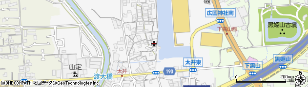 大阪府堺市美原区太井330周辺の地図