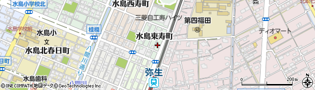 岡山県倉敷市水島東寿町1周辺の地図