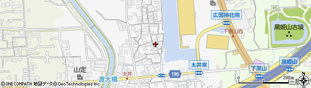 大阪府堺市美原区太井328周辺の地図