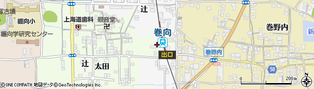 奈良県桜井市太田187周辺の地図