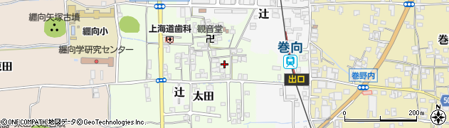 奈良県桜井市太田176周辺の地図