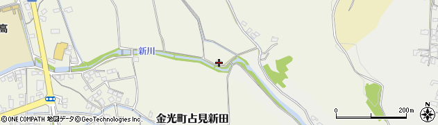 岡山県浅口市金光町占見新田987周辺の地図