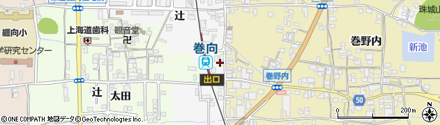 奈良県桜井市太田191周辺の地図