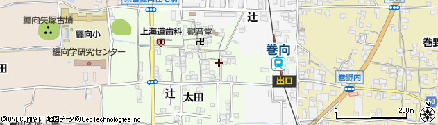 奈良県桜井市太田174周辺の地図