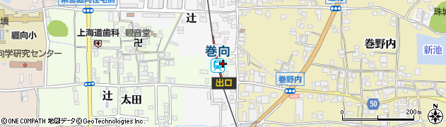 奈良県桜井市太田189周辺の地図
