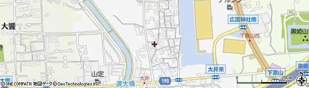 大阪府堺市美原区太井256周辺の地図