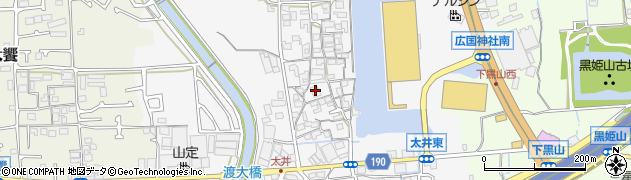 大阪府堺市美原区太井293周辺の地図