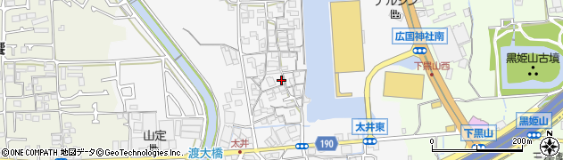 大阪府堺市美原区太井292周辺の地図