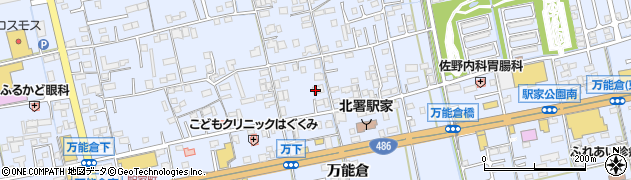 広島県福山市駅家町万能倉800周辺の地図