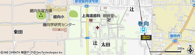 奈良県桜井市太田154周辺の地図