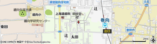 奈良県桜井市太田169周辺の地図