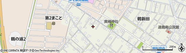 岡山県倉敷市連島町鶴新田637周辺の地図