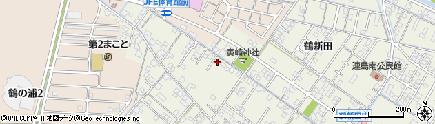 岡山県倉敷市連島町鶴新田640周辺の地図