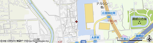 大阪府堺市美原区太井321周辺の地図