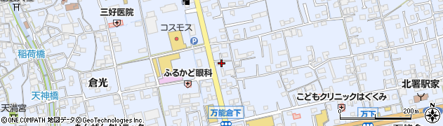 広島県福山市駅家町万能倉1262周辺の地図