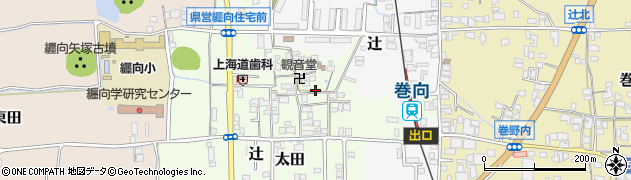 奈良県桜井市太田208周辺の地図