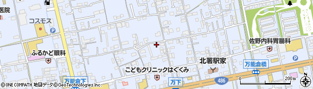 広島県福山市駅家町万能倉950周辺の地図