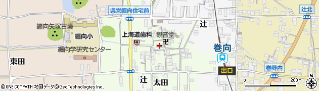 奈良県桜井市太田224周辺の地図