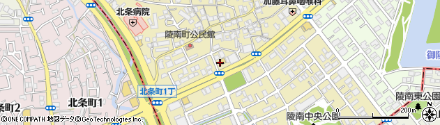 大阪府堺市北区百舌鳥陵南町周辺の地図