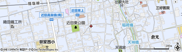 広島県福山市駅家町倉光529周辺の地図