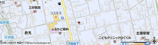広島県福山市駅家町万能倉1083周辺の地図