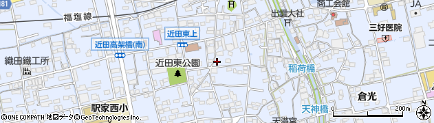 広島県福山市駅家町倉光526周辺の地図