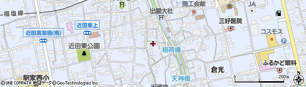 広島県福山市駅家町倉光652周辺の地図