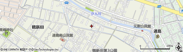 岡山県倉敷市連島町鶴新田1004周辺の地図