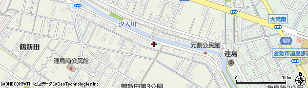 岡山県倉敷市連島町鶴新田3179周辺の地図