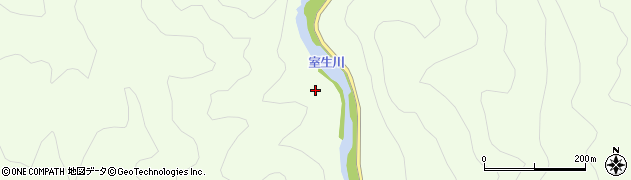 室生川周辺の地図