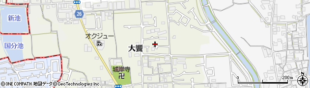 大阪府堺市美原区大饗60周辺の地図