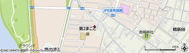 岡山県倉敷市連島町鶴新田119周辺の地図