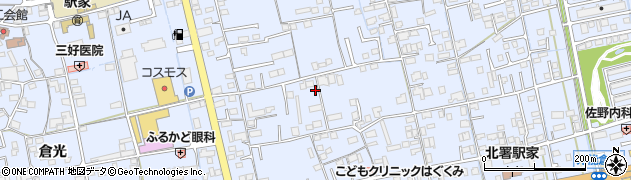 広島県福山市駅家町万能倉1095周辺の地図