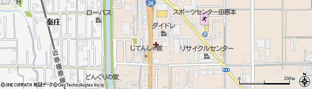 泉屋仏壇田原本店周辺の地図