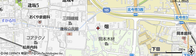 奈良県香芝市畑1165-1周辺の地図