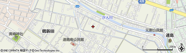 岡山県倉敷市連島町鶴新田1000周辺の地図