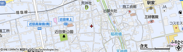 広島県福山市駅家町倉光521周辺の地図