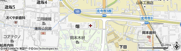 奈良県香芝市畑1192周辺の地図