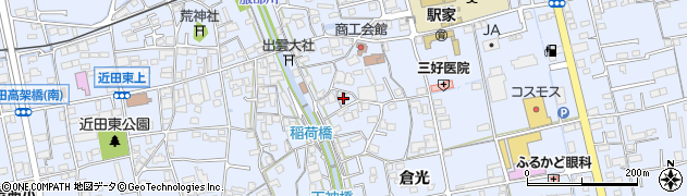 広島県福山市駅家町倉光380周辺の地図