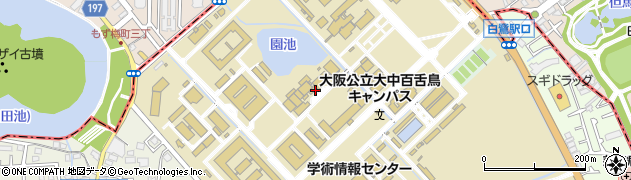 大阪府立大学（公立大学法人）　国際交流推進機構国際交流課周辺の地図