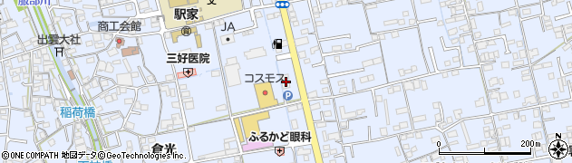 広島県福山市駅家町万能倉1279周辺の地図