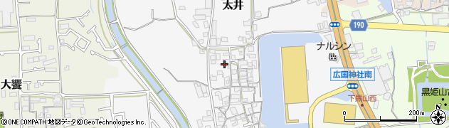 大阪府堺市美原区太井306周辺の地図