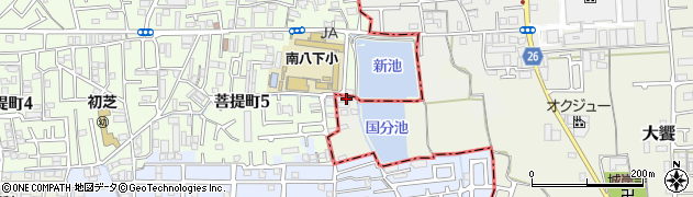 大阪府堺市美原区大饗397周辺の地図