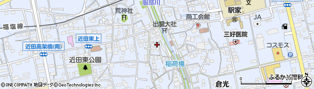 広島県福山市駅家町倉光647周辺の地図