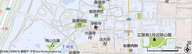 浄教寺周辺の地図
