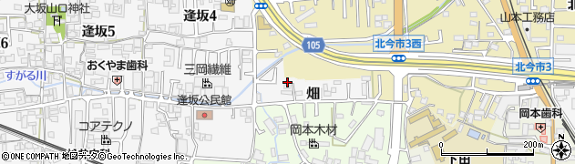 奈良県香芝市畑1163周辺の地図